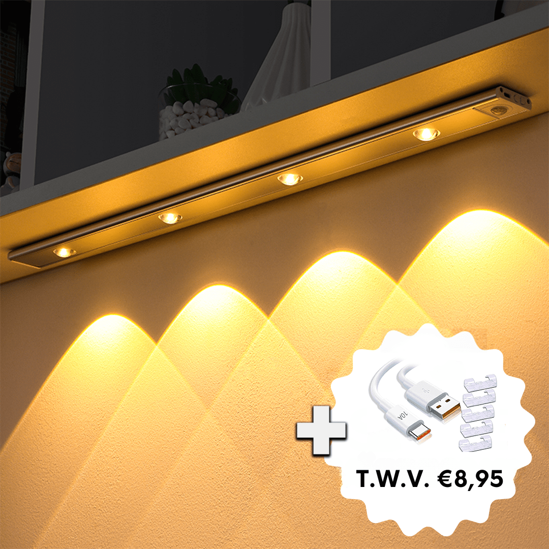 Draadloze LED Lamp met Bewegingssensor