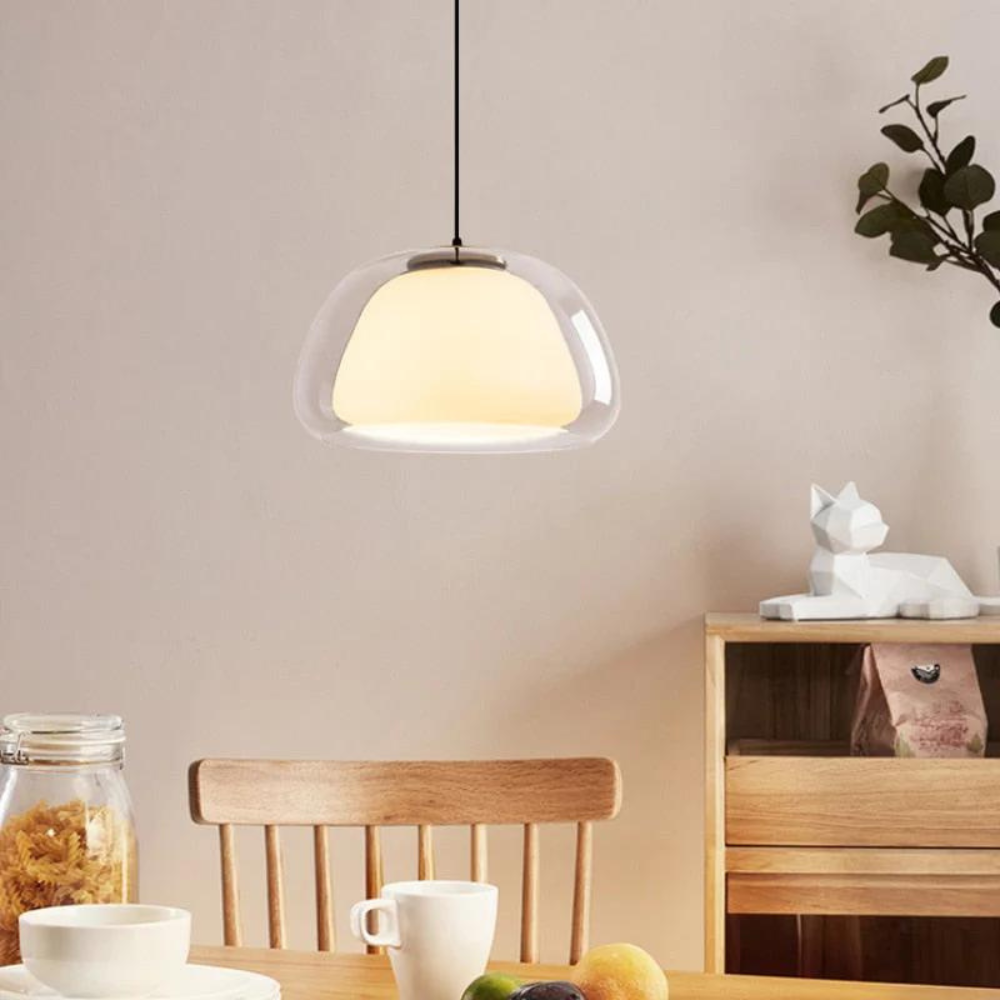 Scandinavische Tafellamp in Zwart en Goud