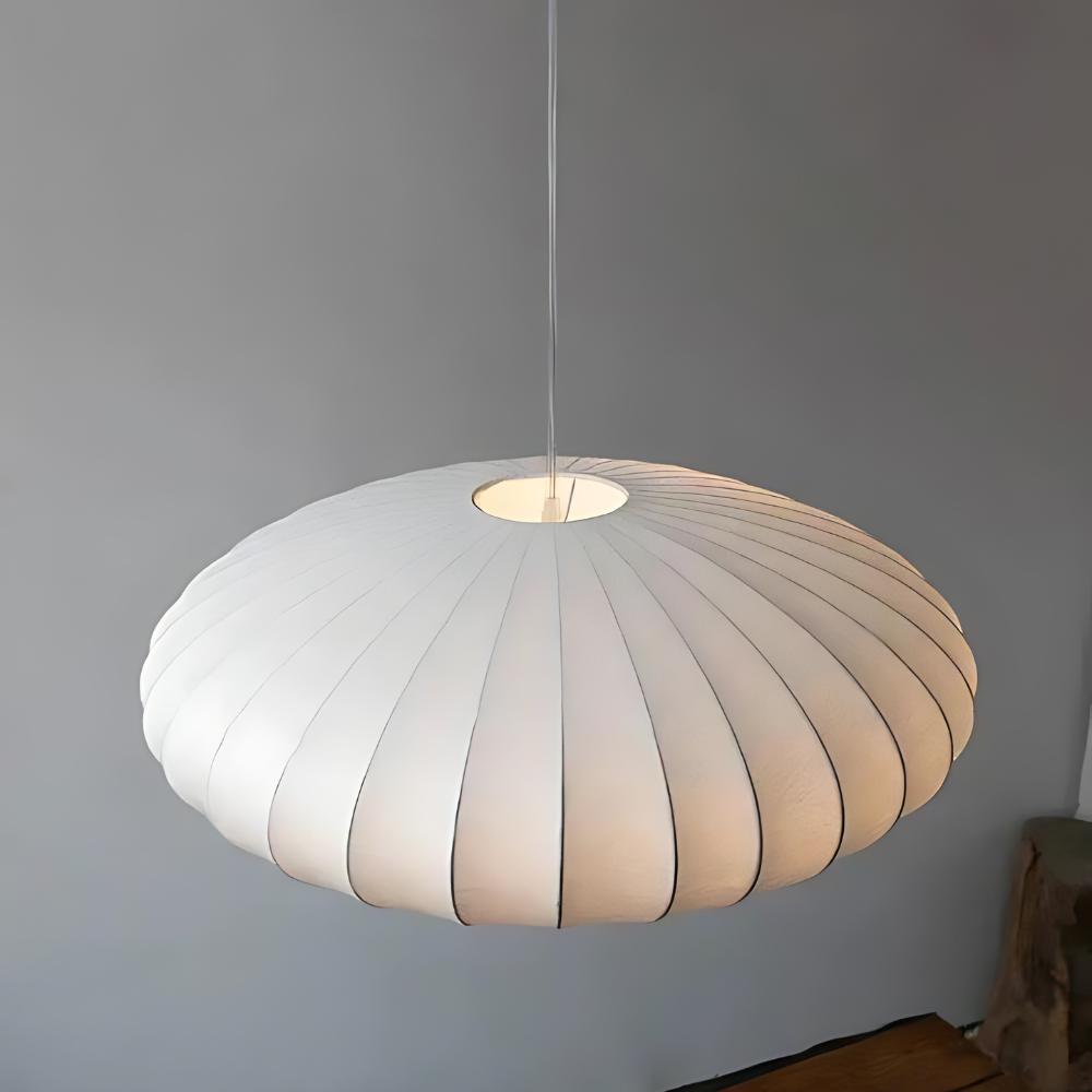 Zijden Japandi Hanglamp