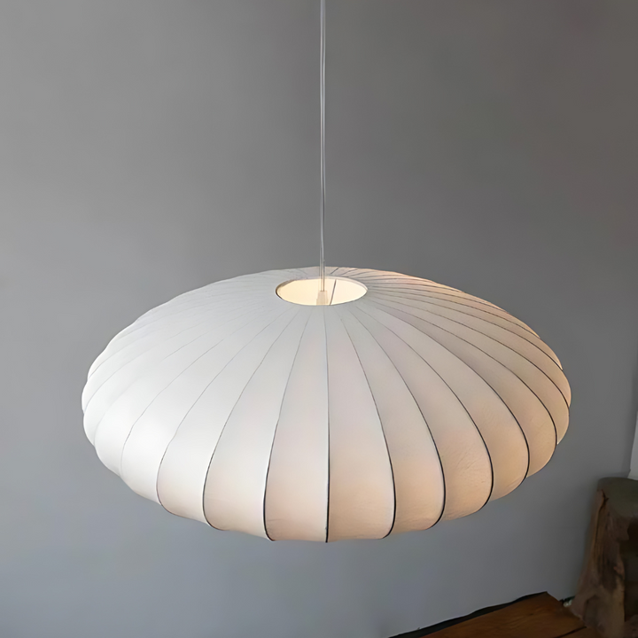 Zijden Japandi Hanglamp