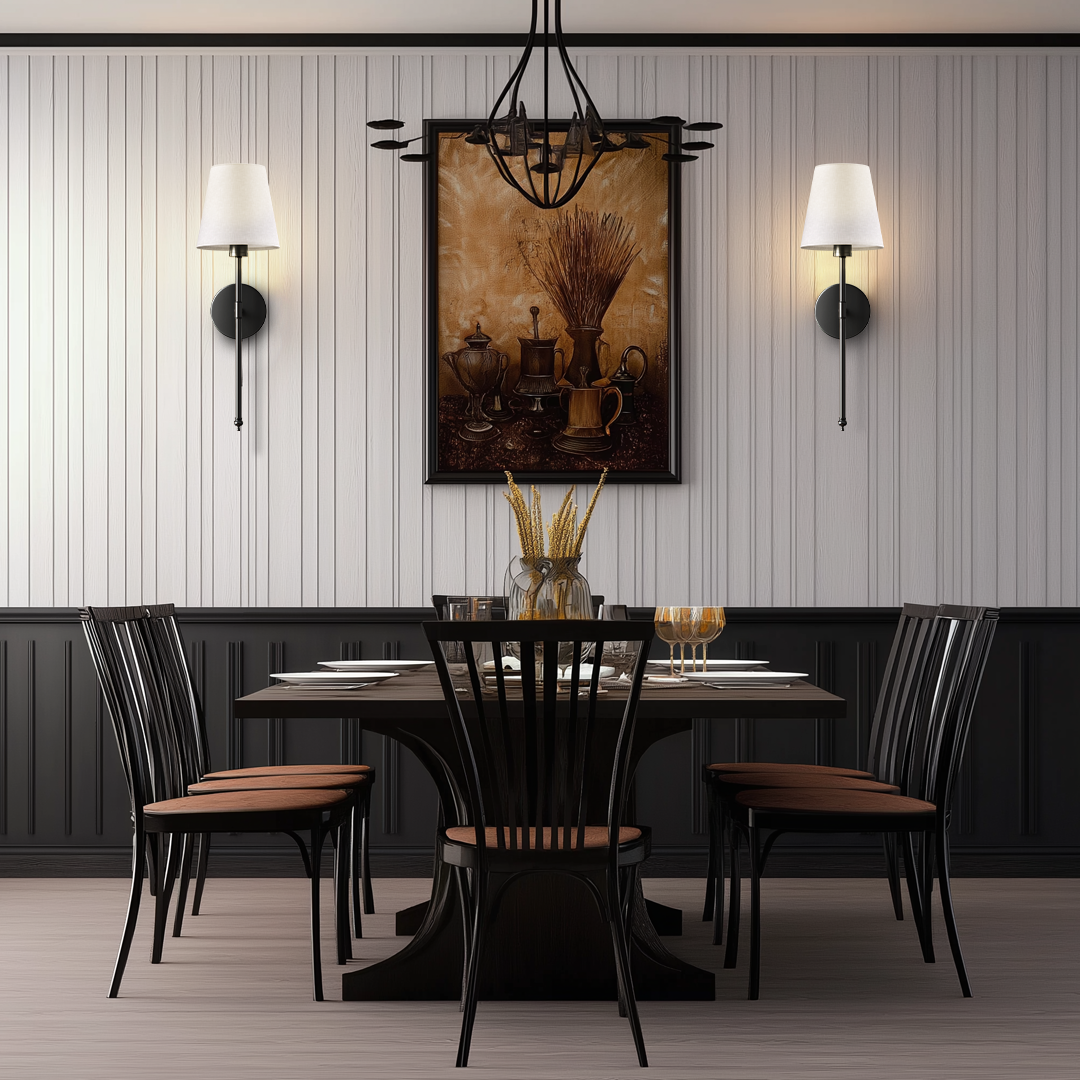 DELUXE DRAADLOZE WANDLAMP