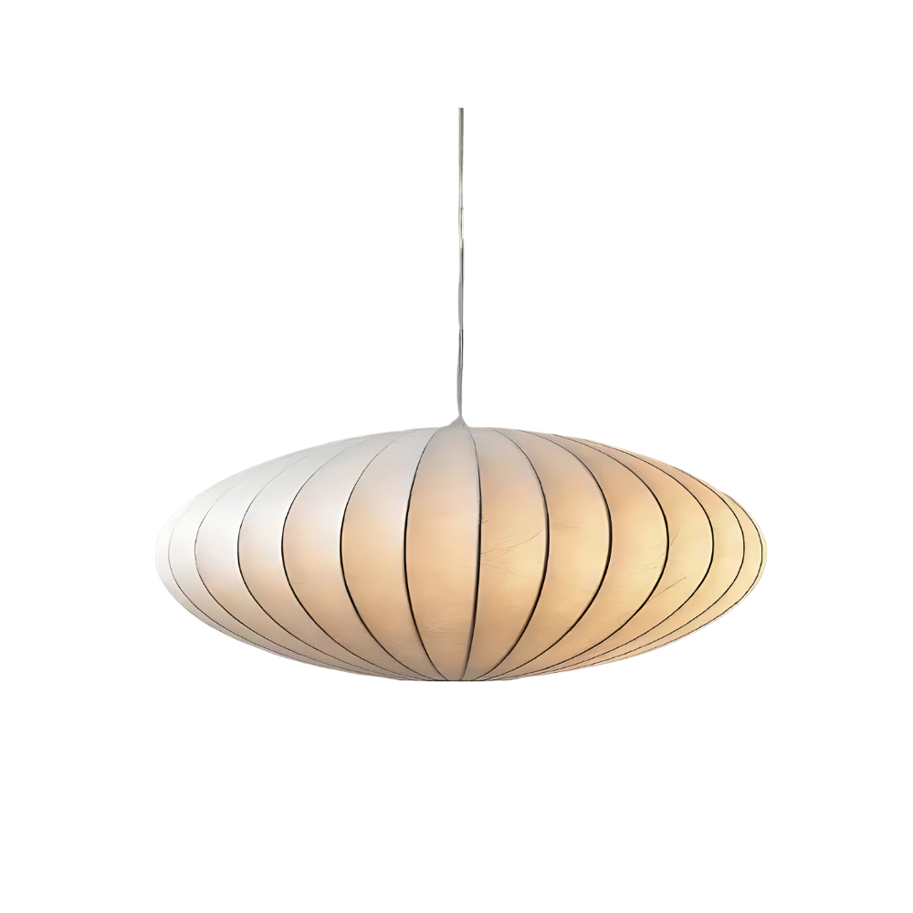 Zijden Japandi Hanglamp